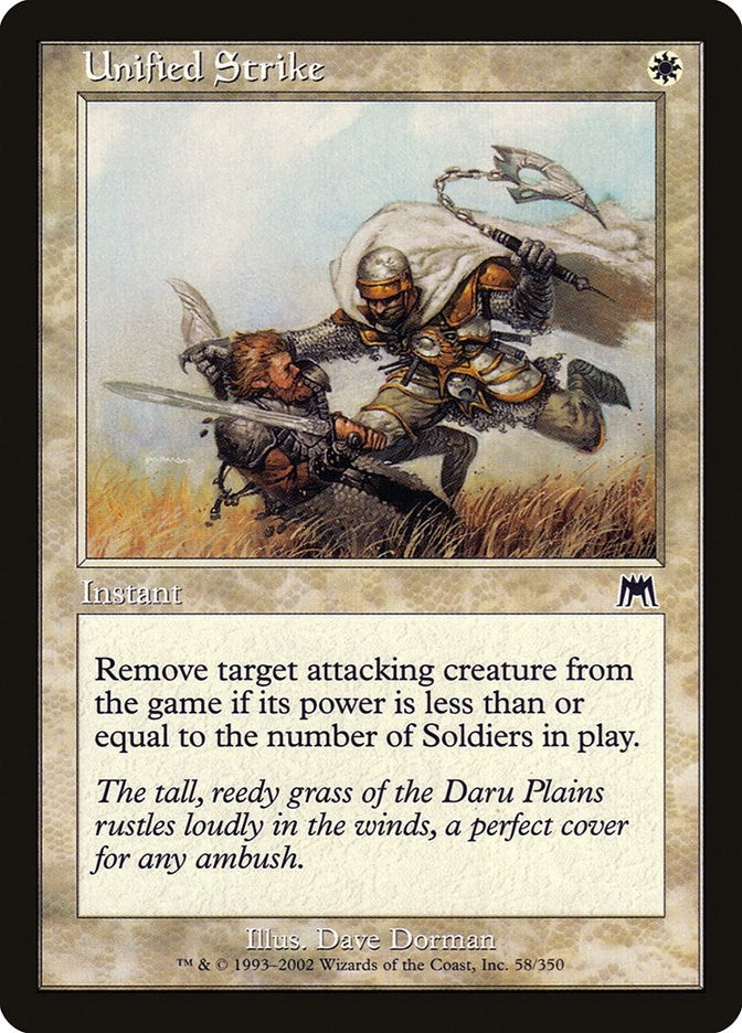 Image for Unified Strike (58) (ONS) - Magic: The Gathering