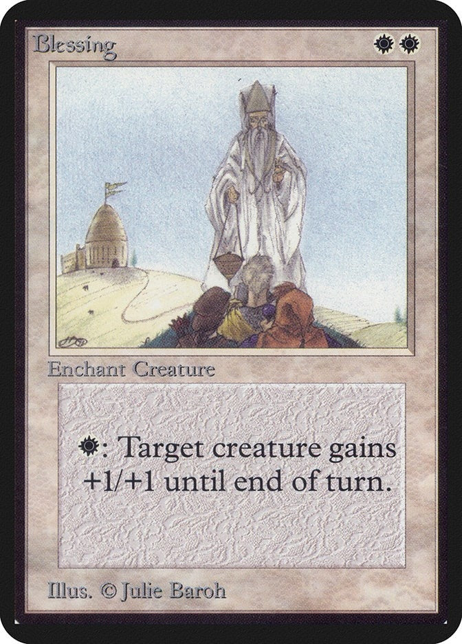 Image for Blessing (LEA) - Magic: The Gathering