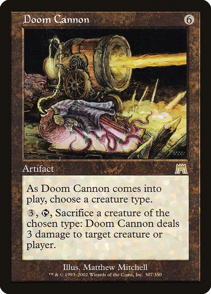 Image for Doom Cannon (307) (ONS) - Magic: The Gathering