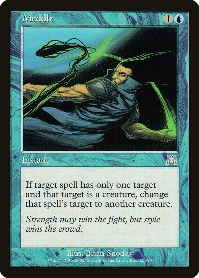 Image for Meddle (92) (ONS) - Magic: The Gathering