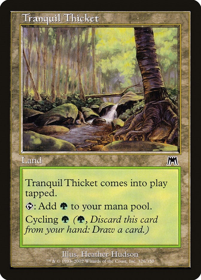 Image for Tranquil Thicket (326) (ONS) - Magic: The Gathering