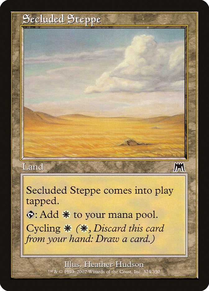 Image for Secluded Steppe (324) (ONS) - Magic: The Gathering