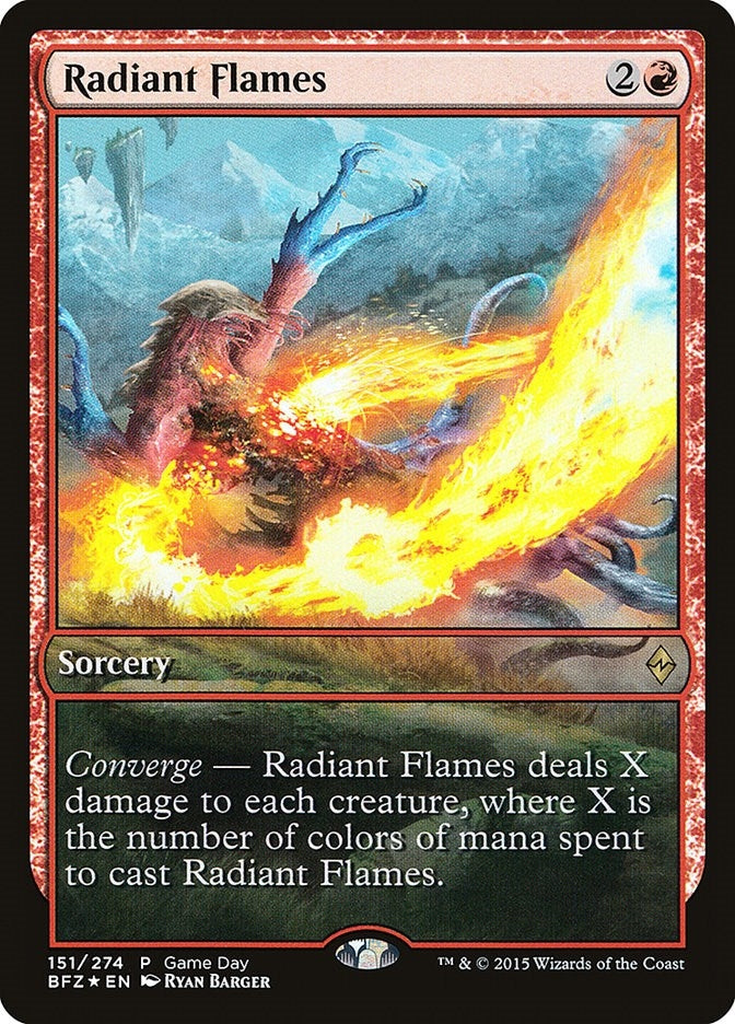 Image for Radiant Flames (151) (GAME) - Magic: The Gathering