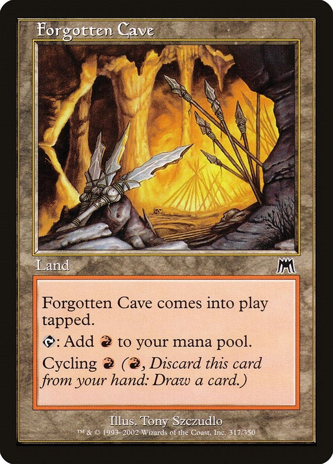 Image for Forgotten Cave (317) (ONS) - Magic: The Gathering