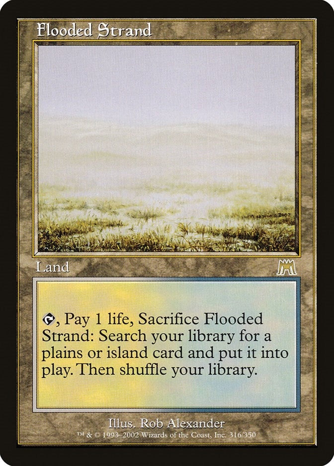 Image for Flooded Strand (316) (ONS) - Magic: The Gathering