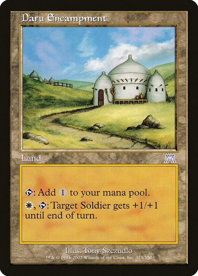 Image for Daru Encampment (315) (ONS) - Magic: The Gathering