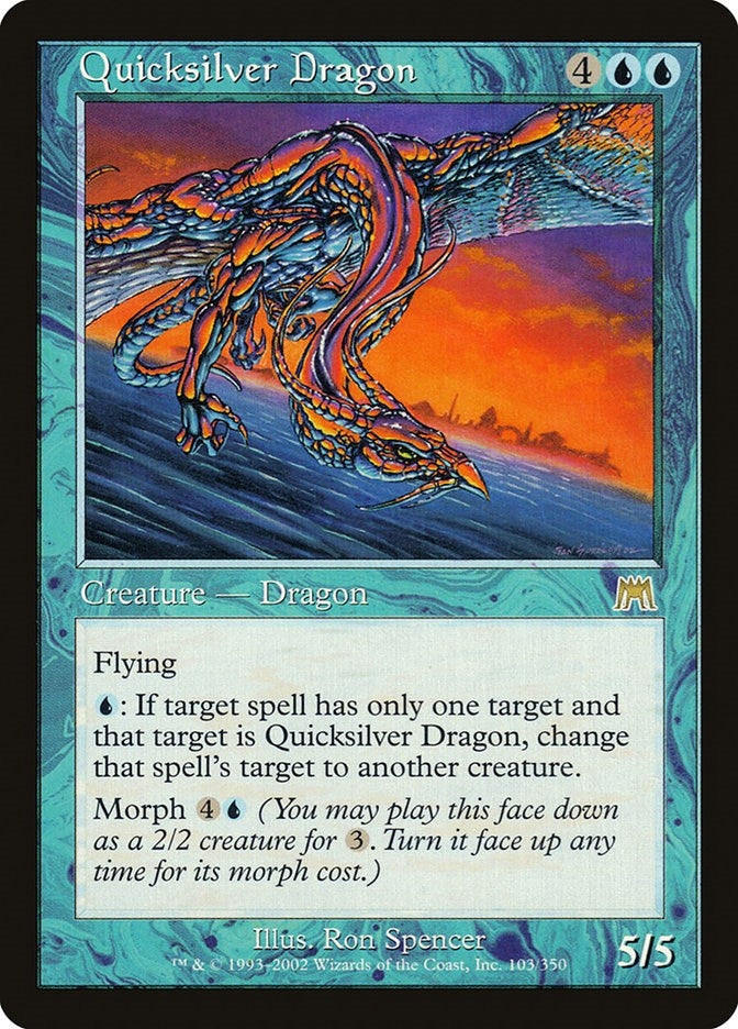 Image for Quicksilver Dragon (103) (ONS) - Magic: The Gathering