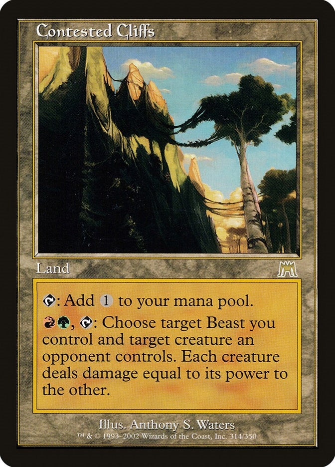 Image for Contested Cliffs (314) (ONS) - Magic: The Gathering