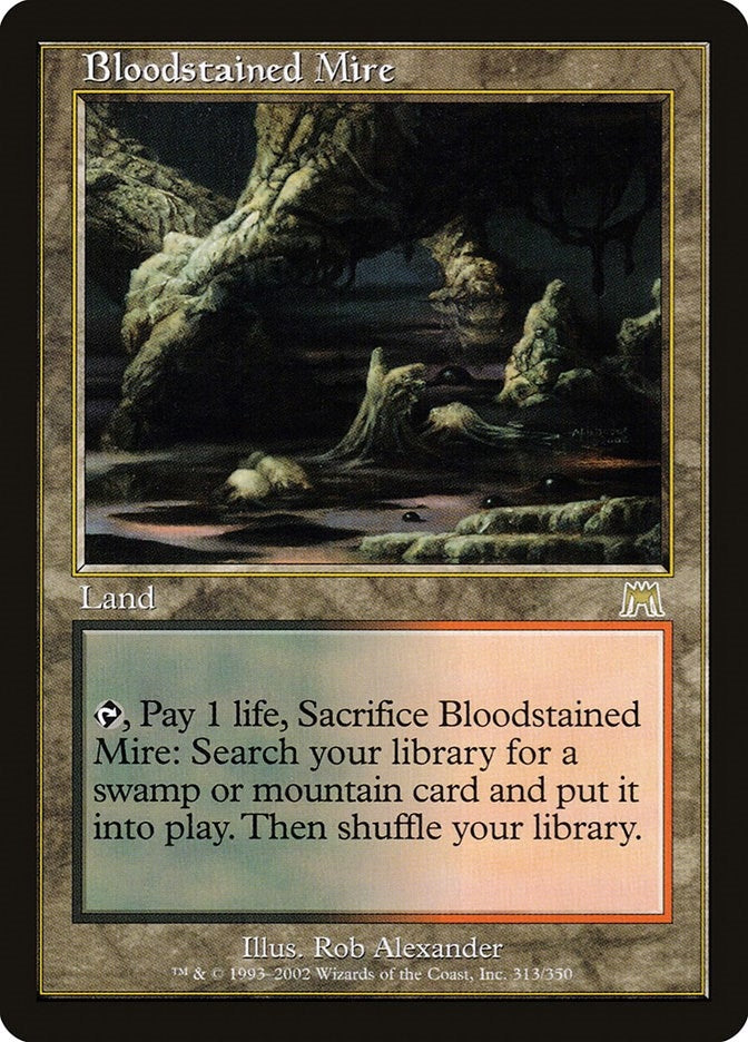 Image for Bloodstained Mire (313) (ONS) - Magic: The Gathering