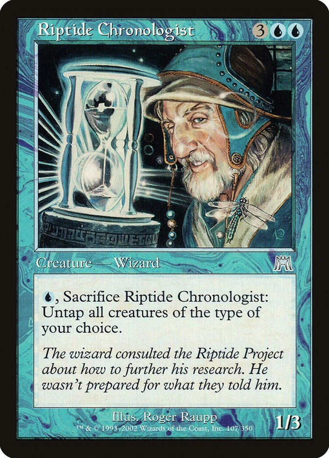 Image for Riptide Chronologist (107) (ONS) - Magic: The Gathering