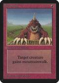 Image for Burrowing (LEA) - Magic: The Gathering