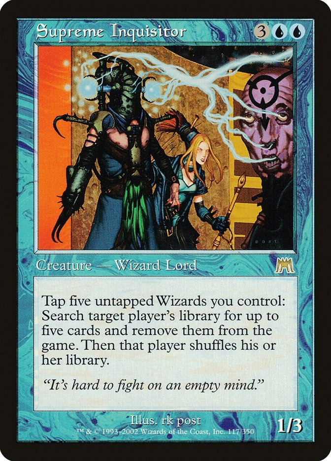 Image for Supreme Inquisitor (117) (ONS) - Magic: The Gathering