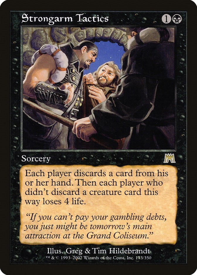 Image for Strongarm Tactics (173) (ONS) - Magic: The Gathering