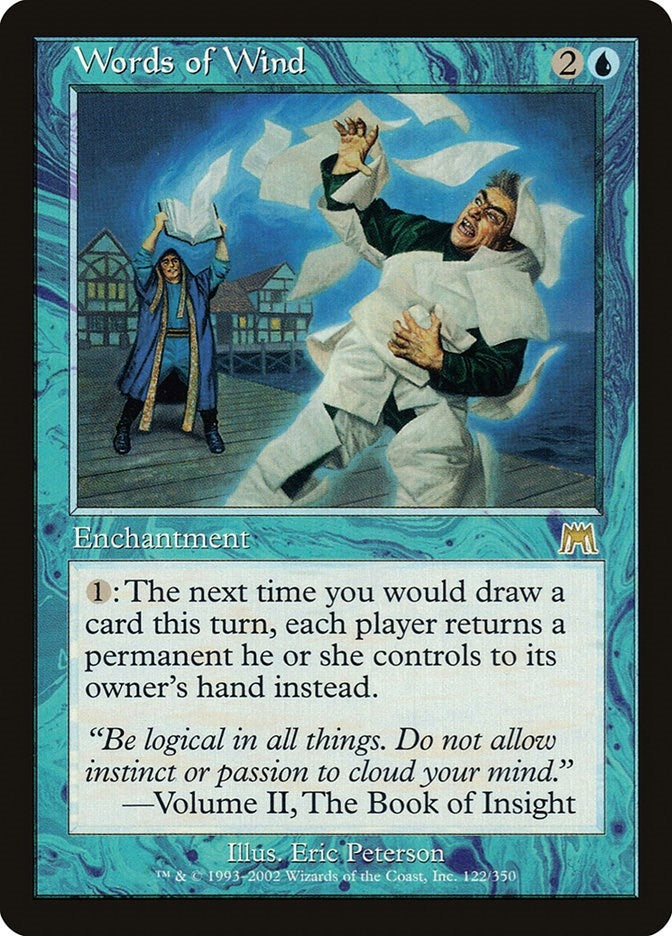 Image for Words of Wind (122) (ONS) - Magic: The Gathering