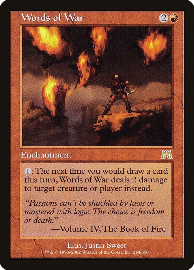 Image for Words of War (244) (ONS) - Magic: The Gathering