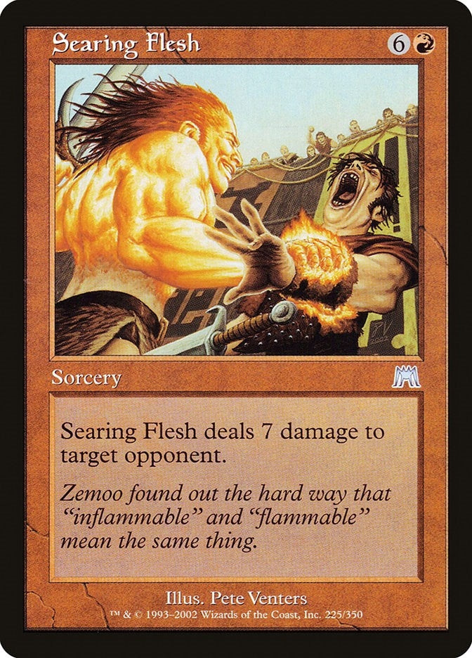 Image for Searing Flesh (225) (ONS) - Magic: The Gathering