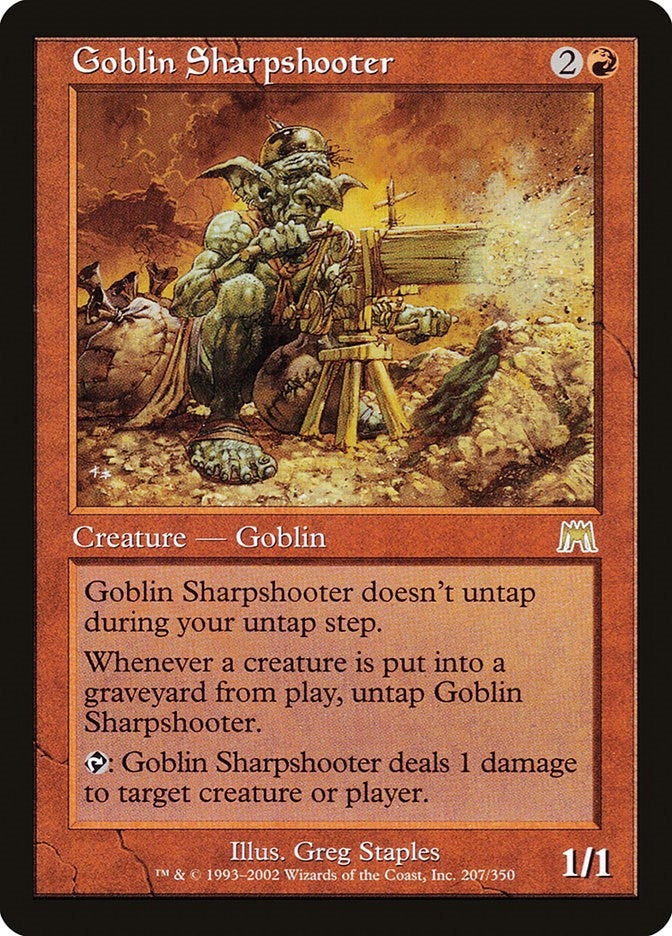 Image for Goblin Sharpshooter (207) (ONS) - Magic: The Gathering