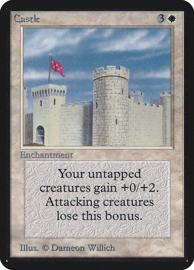 Image for Castle (LEA) - Magic: The Gathering