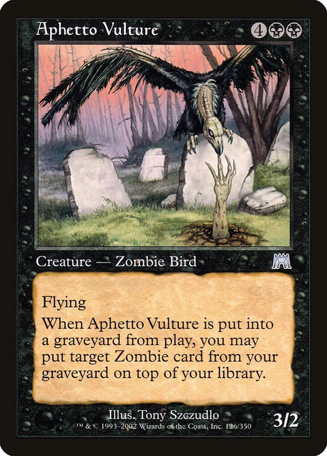 Image for Aphetto Vulture (126) (ONS) - Magic: The Gathering