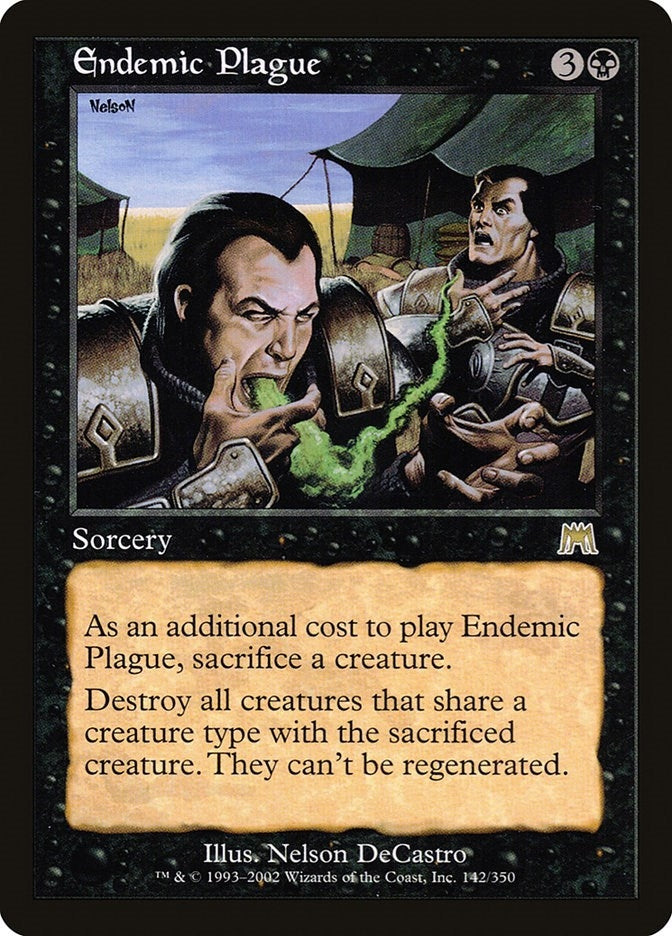 Image for Endemic Plague (142) (ONS) - Magic: The Gathering