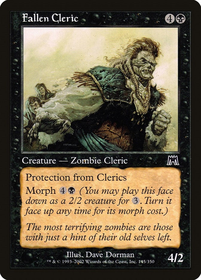 Image for Fallen Cleric (145) (ONS) - Magic: The Gathering