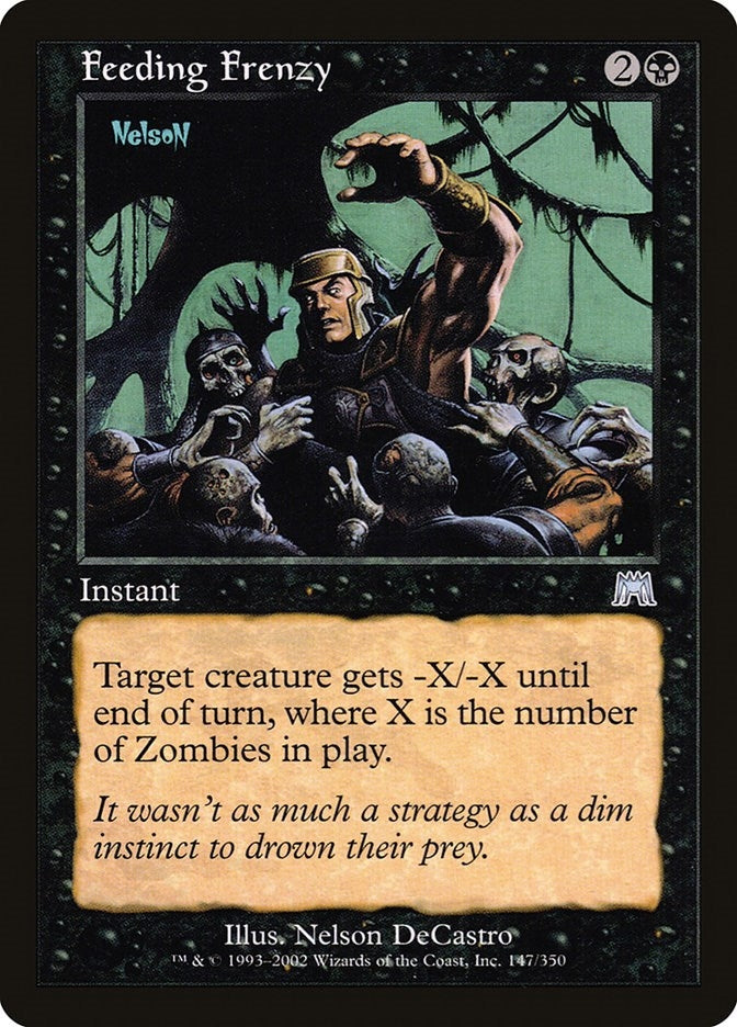 Image for Feeding Frenzy (147) (ONS) - Magic: The Gathering