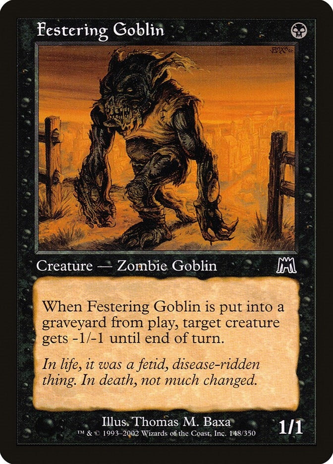 Image for Festering Goblin (148) (ONS) - Magic: The Gathering