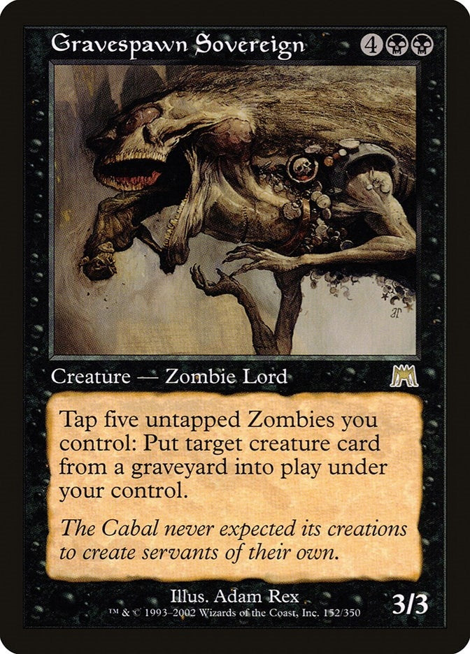 Image for Gravespawn Sovereign (152) (ONS) - Magic: The Gathering