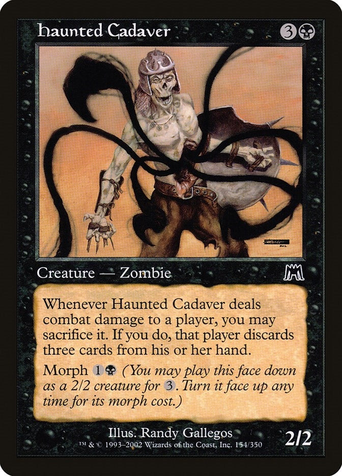 Image for Haunted Cadaver (154) (ONS) - Magic: The Gathering