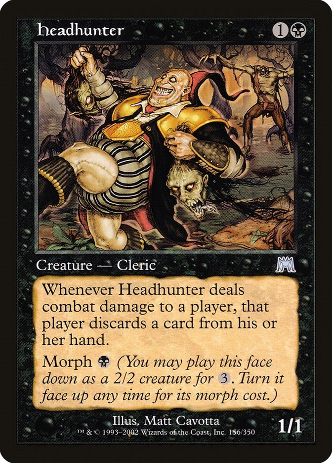 Image for Headhunter (156) (ONS) - Magic: The Gathering