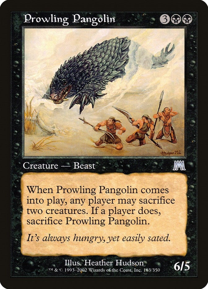 Image for Prowling Pangolin (163) (ONS) - Magic: The Gathering