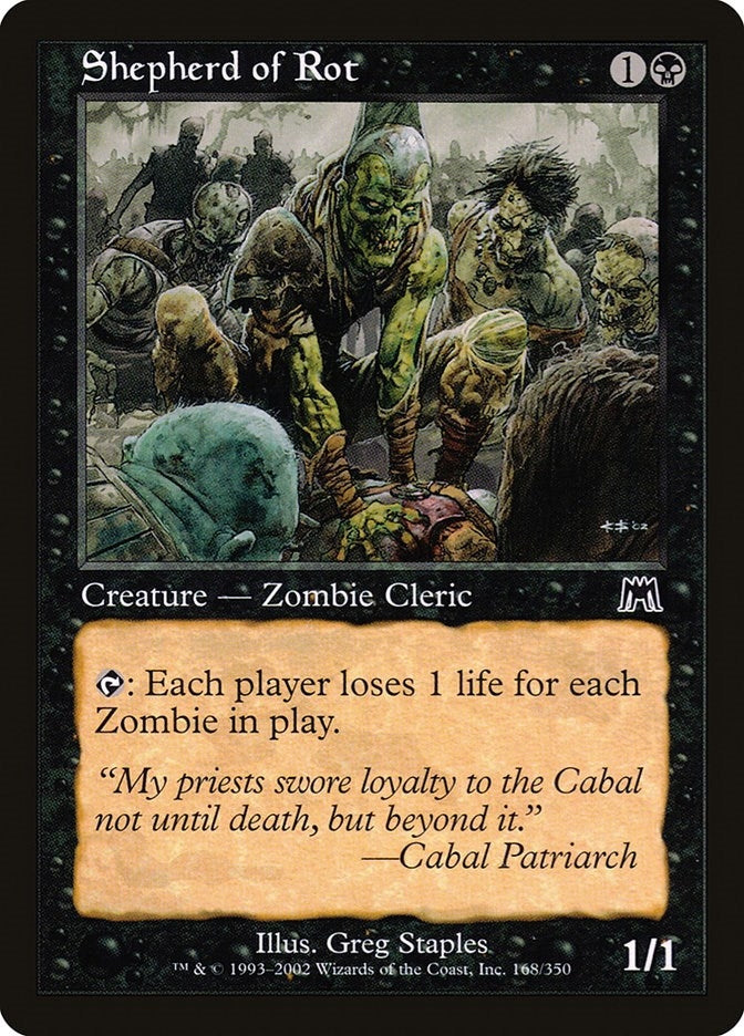 Image for Shepherd of Rot (168) (ONS) - Magic: The Gathering