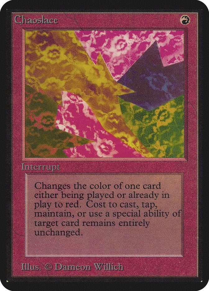 Image for Chaoslace (LEA) - Magic: The Gathering