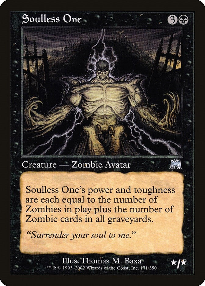 Image for Soulless One (171) (ONS) - Magic: The Gathering