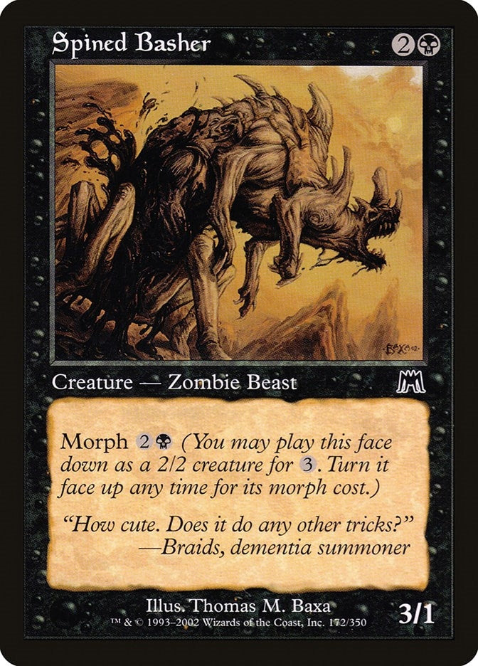 Image for Spined Basher (172) (ONS) - Magic: The Gathering