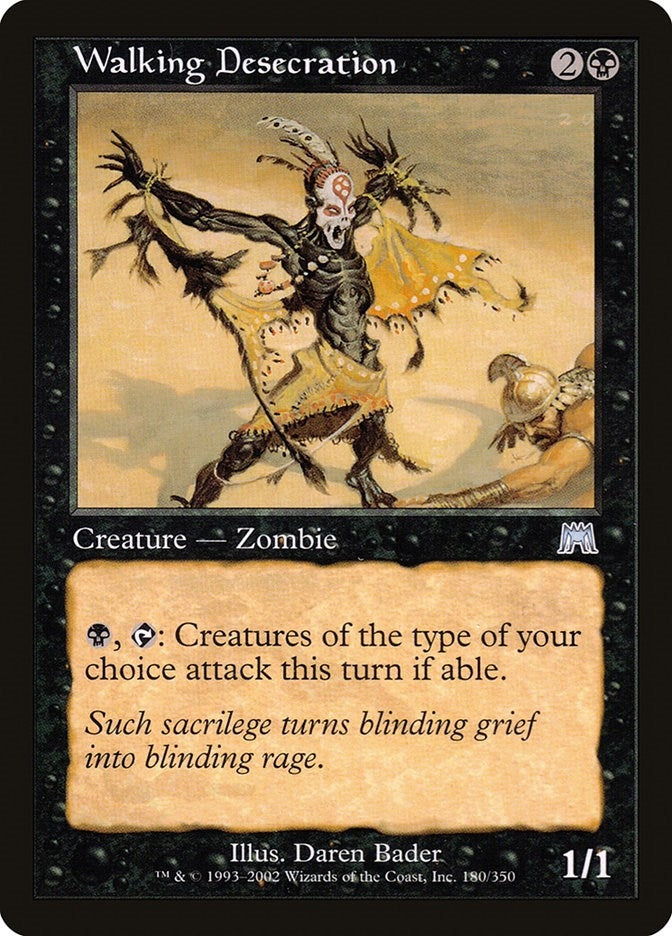 Image for Walking Desecration (180) (ONS) - Magic: The Gathering