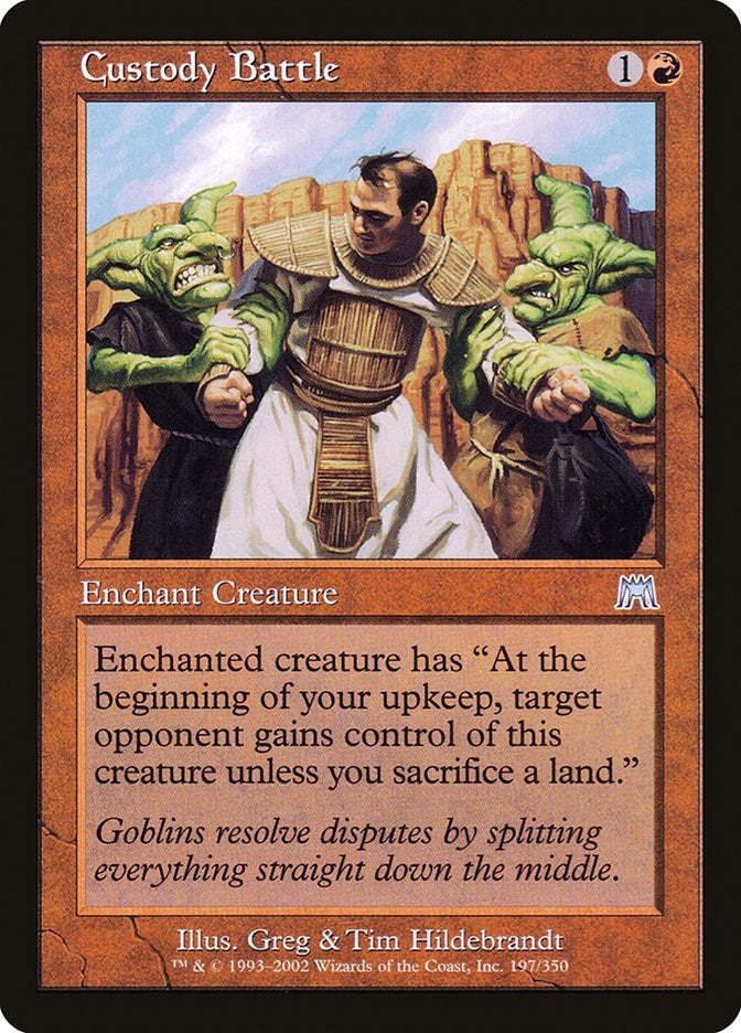 Image for Custody Battle (197) (ONS) - Magic: The Gathering