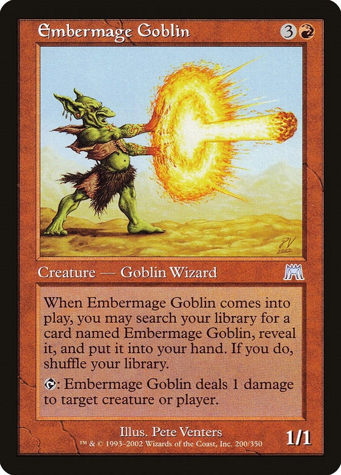 Image for Embermage Goblin (200) (ONS) - Magic: The Gathering