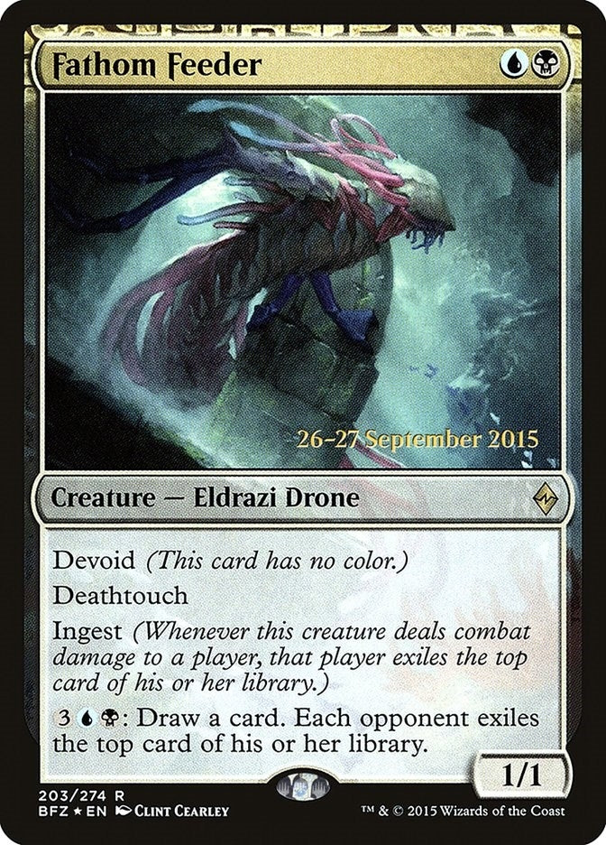 Image for Fathom Feeder (203) (PRE) - Magic: The Gathering
