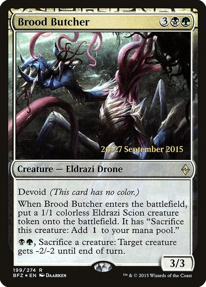 Image for Brood Butcher (199) (PRE) - Magic: The Gathering