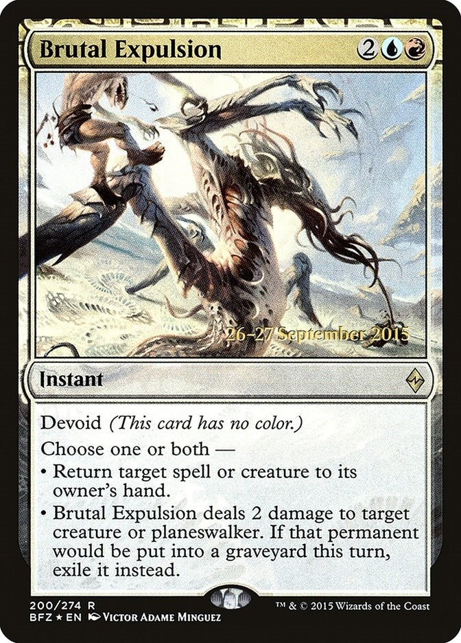 Image for Brutal Expulsion (200) (PRE) - Magic: The Gathering