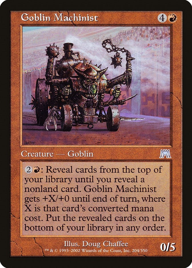 Image for Goblin Machinist (204) (ONS) - Magic: The Gathering