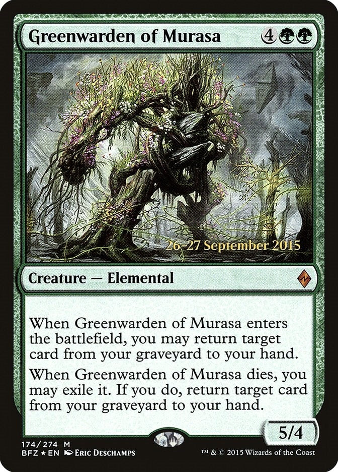 Image for Greenwarden of Murasa (174) (PRE) - Magic: The Gathering