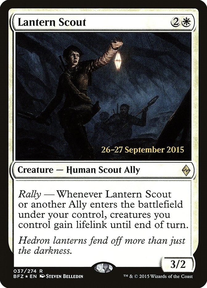 Image for Lantern Scout (37) (PRE) - Magic: The Gathering