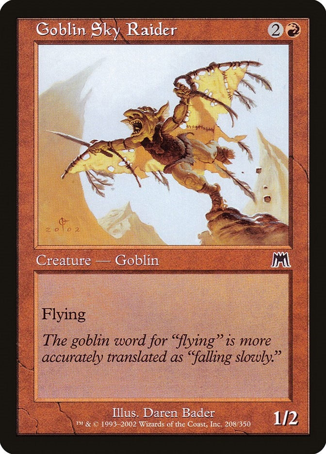 Image for Goblin Sky Raider (208) (ONS) - Magic: The Gathering