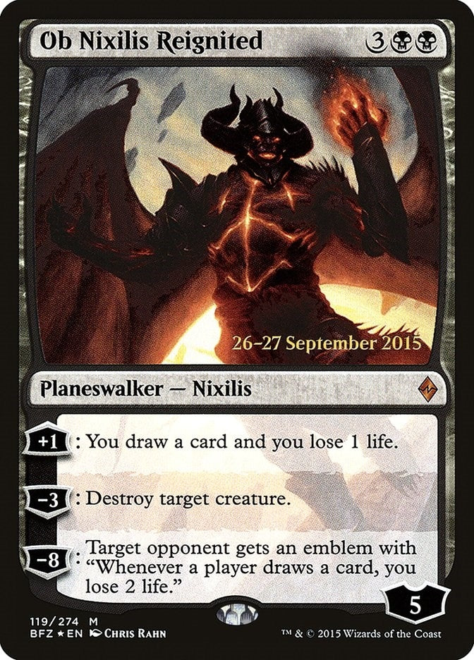 Image for Ob Nixilis Reignited (119) (PRE) - Magic: The Gathering