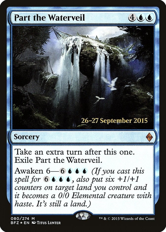 Image for Part the Waterveil (80) (PRE) - Magic: The Gathering