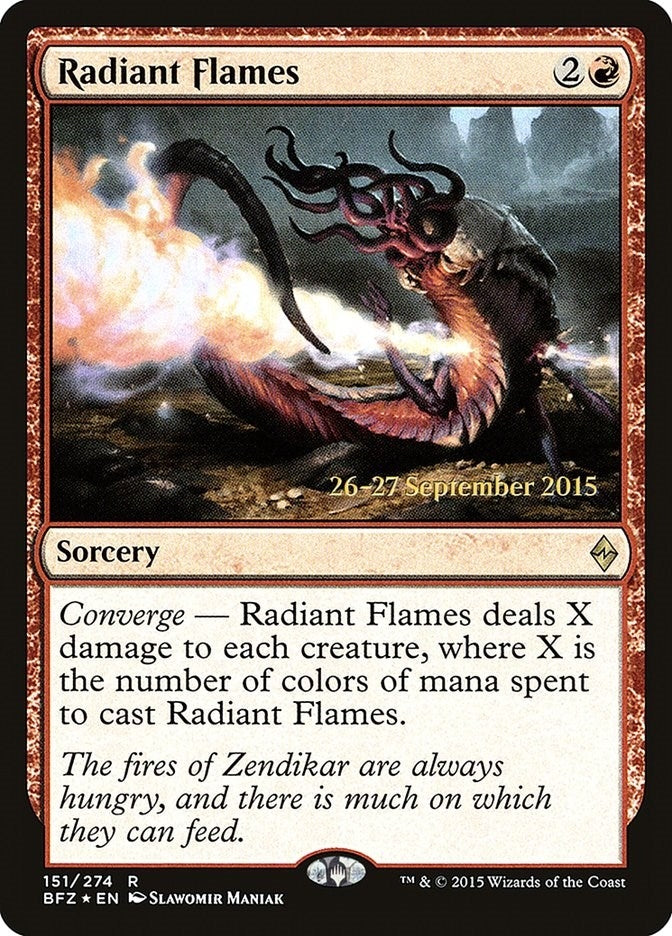 Image for Radiant Flames (151) (PRE) - Magic: The Gathering