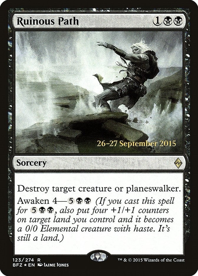 Image for Ruinous Path (123) (PRE) - Magic: The Gathering