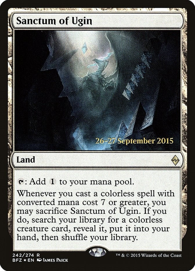 Image for Sanctum of Ugin (242) (PRE) - Magic: The Gathering